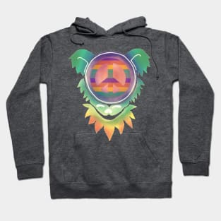 Artful Dead Bear Stealie Hoodie